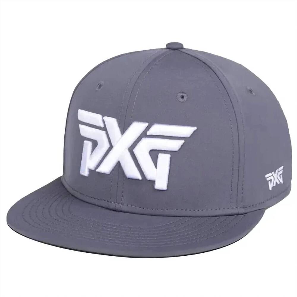 NEW PXG men's structured high crown cap in grey